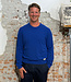 THINKING MU trui LUCIEN INDIGO van 100% wol