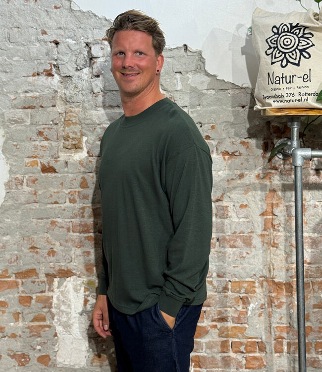 THINKING MU hennep basic longsleeve DOUG GREEN