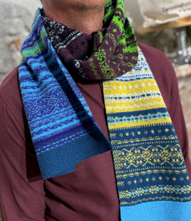 ERIBE Wollen sjaal shawl 100% merino ALLOA SIRIUS