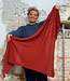 MADNESS wollen sjaal stola van pure merino wol AJOUR DAHLIA