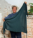 MADNESS wollen sjaal stola van pure merino wol AJOUR PINE