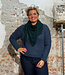 MADNESS wollen sjaal stola van pure merino wol AJOUR PINE