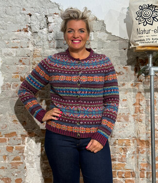 Eribé ERIBÉ wollen vest fairisle shetland WESTRAY KILLEARN