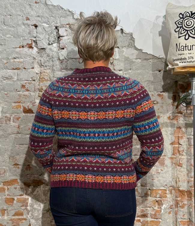 ERIBÉ wollen vest fairisle shetland WESTRAY KILLEARN