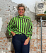 SKFK SKFK wijde blouse LONE STRIPES BROWN ecovero