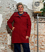 LangerChen LANGERCHEN wollen parka jas RISANA DARK POPPY