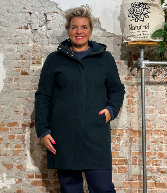 LANGERCHEN wollen parka jas RISANA EVERGLADES