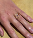 ANUKOO fairtrade ring PEARLS 18k verguld
