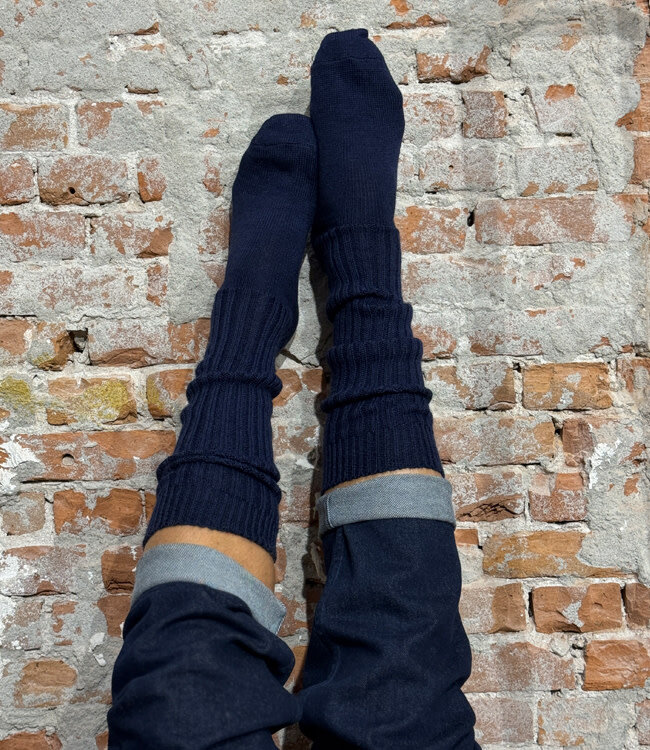 HIRSCH NATUR wollen kniekousen EFFEN MARINE 251 07