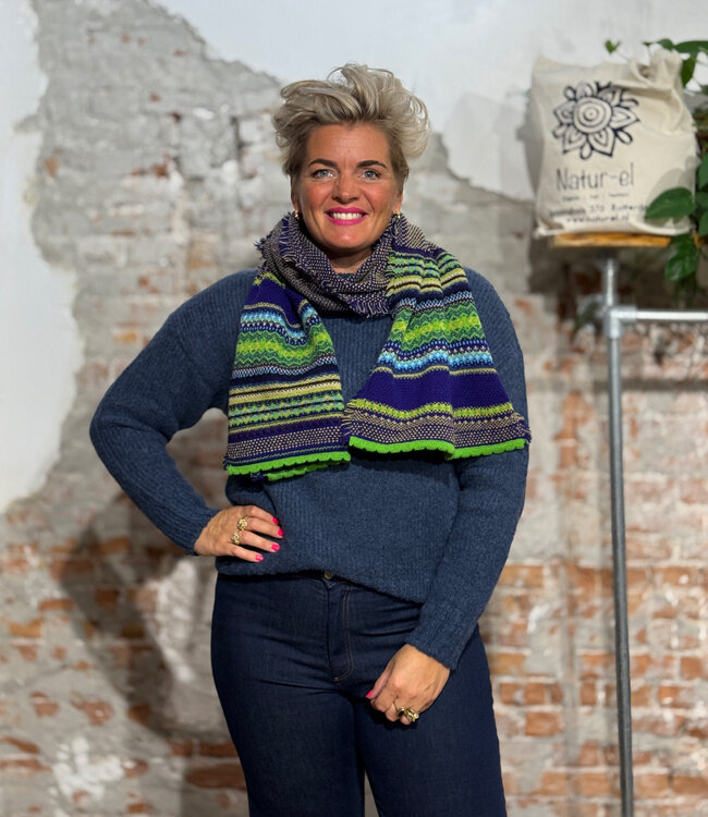 ERIBE Wollen sjaal shawl 100% merino lamswol ALPINE SIRIUS