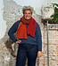 THINKING MU Wollen sjaal shawl 100% merino GHEDE RED