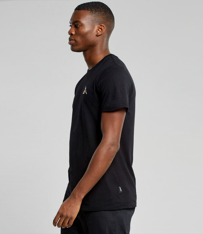 DEDICATED shirt HOT COFFEE black biologisch katoen