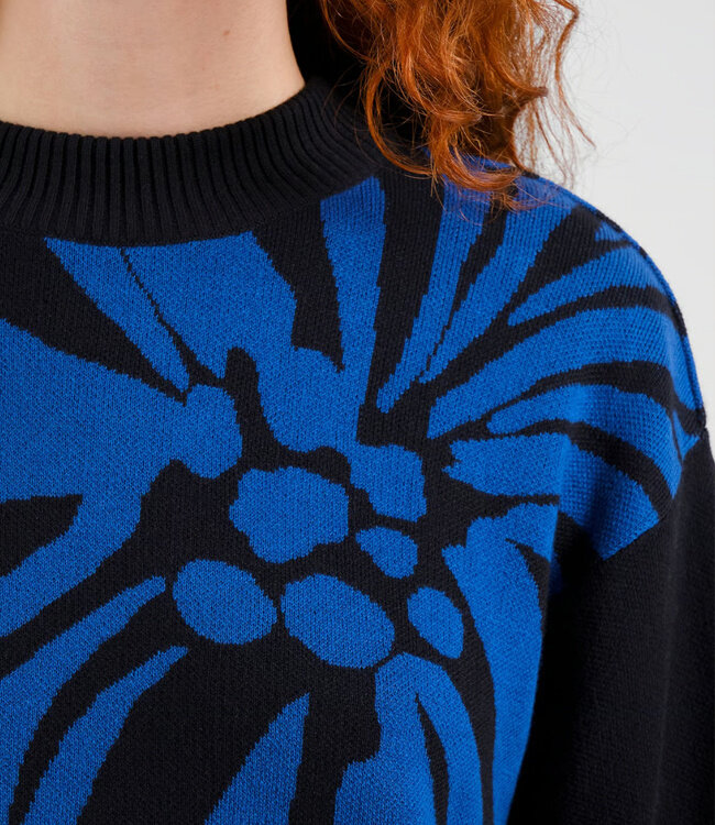 DEDICATED trui LIMHAM FLOWERS van biologisch katoen