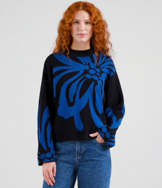 DEDICATED trui LIMHAM FLOWERS van biologisch katoen