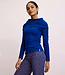 Tranquillo TRANQUILLO shirt met grote kraag VONNE BLUE