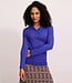 TRANQUILLO overslag shirt SAM GRAPE van ecovero