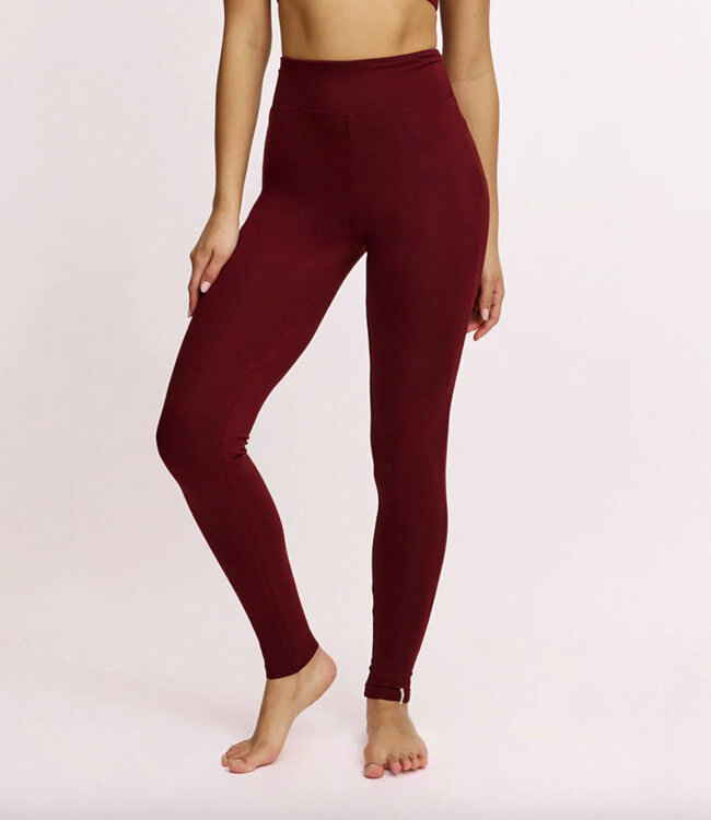 TRANQUILLO basic hoge LEGGING BRICK van ecovero
