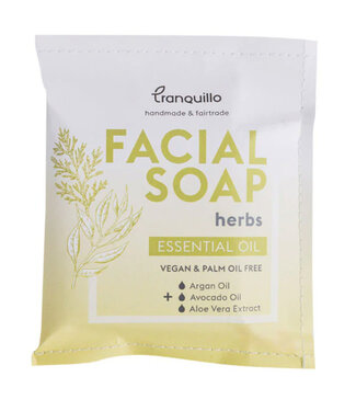 Tranquillo TRANQUILLO gezichts zeep HERBS 75g ZERO WASTE