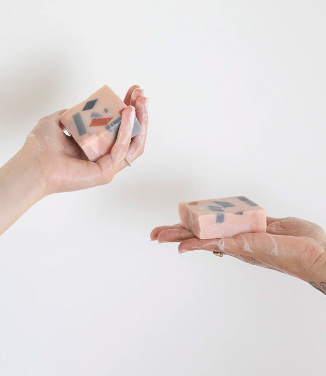 TRANQUILLO zeep CONFETTI ROSE 100 gr ZERO WASTE