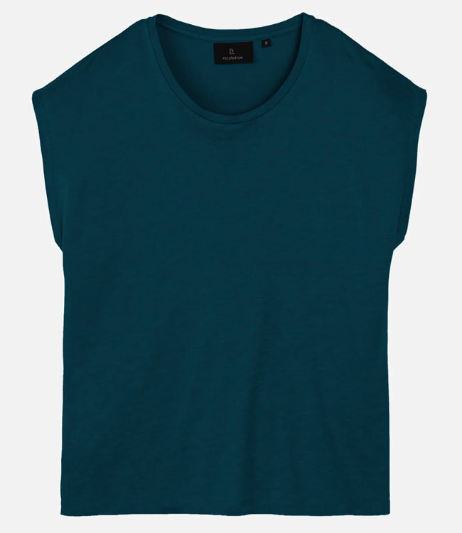 RECOLUTION shirt met kapmouw MITHILA LAKE ecovero