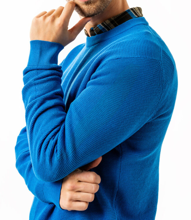 LIVING CRAFTS trui DRIES FJORD biologisch katoen pique