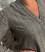 MADNESS v-hals blouse DIONE BLUE ecovero wol