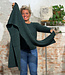 Madness MADNESS effen wollen sjaal DESI PINE alpaca biologisch katoen