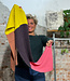 Madness MADNESS wollen sjaal DESI COLORBLOCK alpaca biologisch katoen