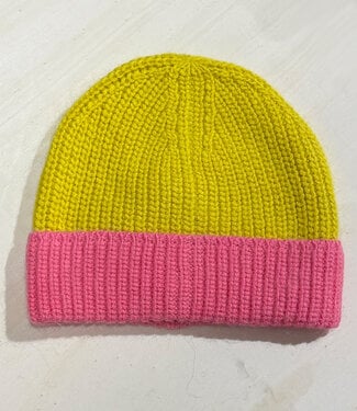 Madness MADNESS wollen MUTS YELLOW PINK alpaca biologisch katoen