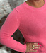 MADNESS effen wollen trui CATO PINK alpaca katoen