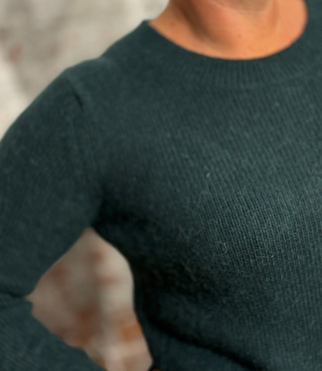 MADNESS effen wollen trui CATO PINE alpaca katoen