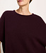 LANIUS spencer HILDA BORDEAUX biologisch katoen en wol