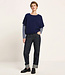 LANIUS spencer HILDA PURPLE BLUE biologisch katoen en wol