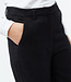 GIVN high waist broek BEA ANTRACITE biologisch katoen flanel