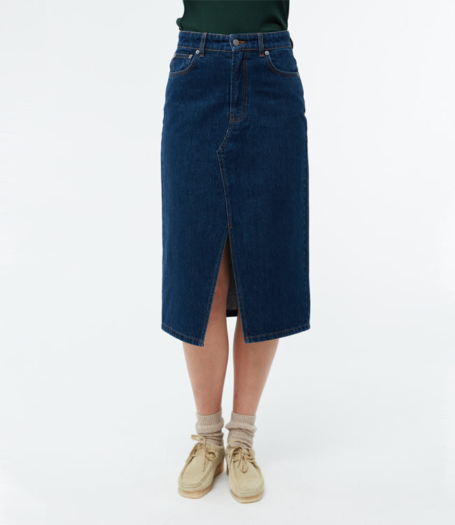 GIVN spijkerrok CARLOT DARK DENIM biologisch katoen