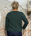 LES RACINES DU CIEL trui 100% baby alpaca AURORE GREEN