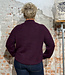 ANUKOO wollen coltrui 100% alpaca EVA AUBERGINE