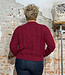 ANUKOO wollen trui WAVES FRAMBOOS 100% alpaca