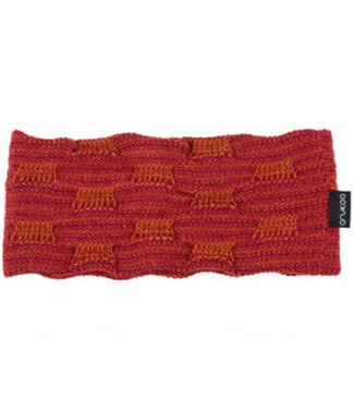Anukoo ANUKOO oorwarmers 100% alpaca JAQUARD FRAMBOOS
