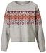 HIMALAYA trui ELIA FAIRISLE van 100% lamswol