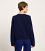 LANIUS trui PIP PURPLE BLUE van wol en biologisch katoen