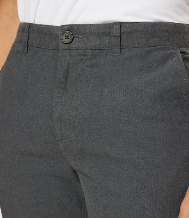 Chino broek RUTGER GRAY PINSTRIPE biokatoen flanel KCA