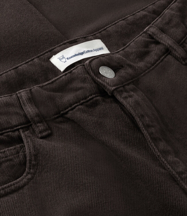 Spijkerbroek CHUCK CHOCOLAT biologisch katoen KCA