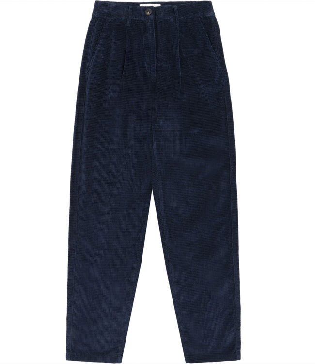 Corduroy broek CHLOE NIGHT met plooien KCA