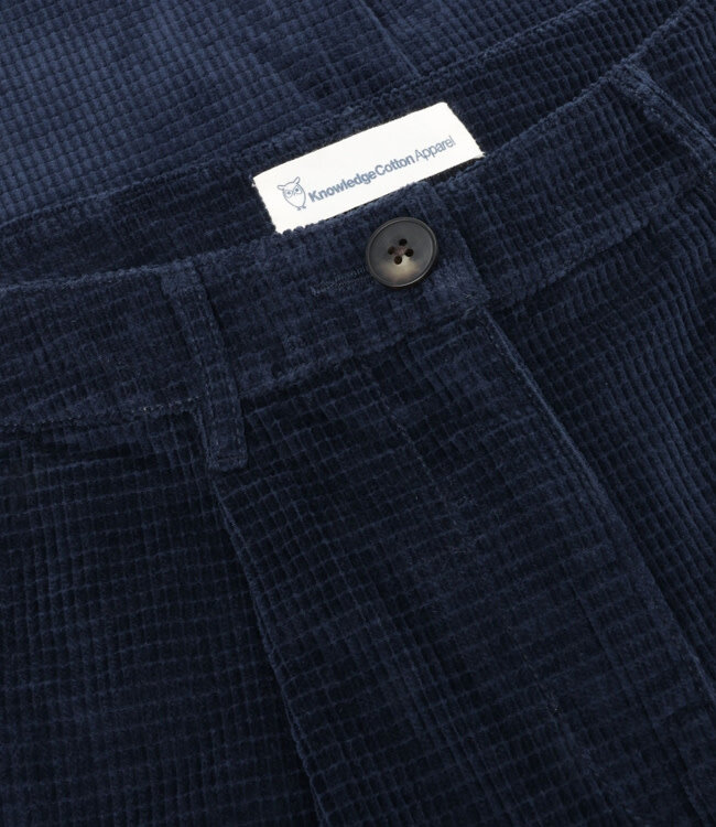 Corduroy broek CHLOE NIGHT met plooien KCA