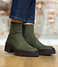 ART duurzame bootie met dikke zool YORK KHAKI
