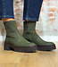 ART duurzame bootie met dikke zool YORK KHAKI