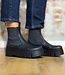 ART duurzame CHELSEA BOOT met dikke zool LEEDS BLACK