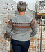 HIMALAYA trui ELIA FAIRISLE van 100% lamswol