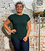 DEDICATED effen shirt VISBY GREEN biologisch katoen